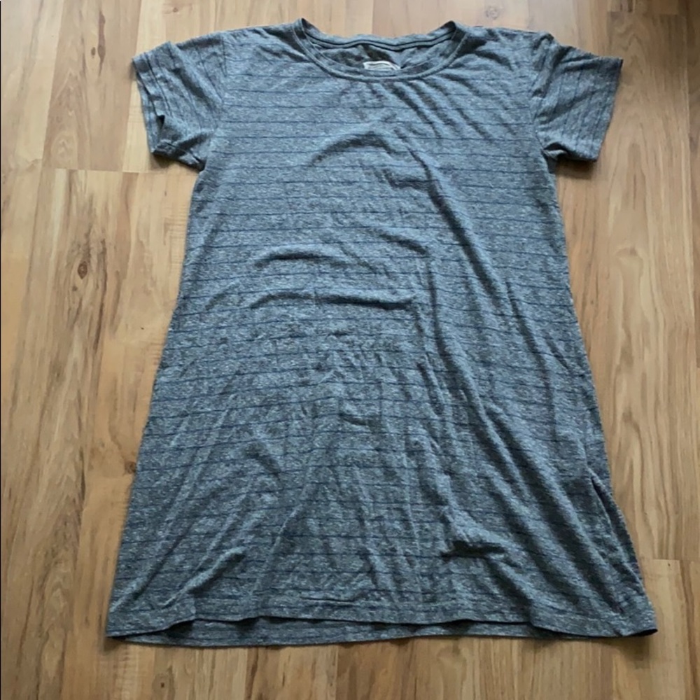 Current and Elliott striped shirt dress
